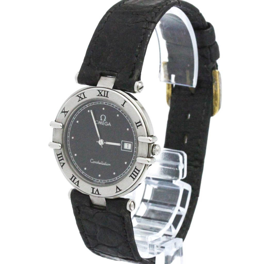 OMEGA Constellation Date Steel Quartz Mens Watch 196.0360 Polished - Picture 2 of 8